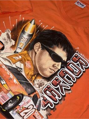 Vintage 2000 Tony Stewart Rushville Rocket In Chase Authentic Tag Mens Size XL